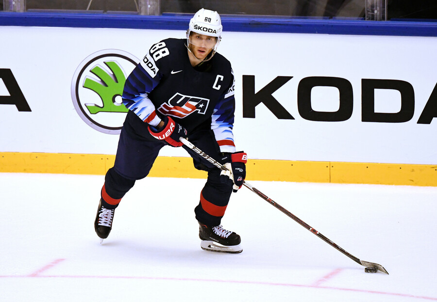USA gegen Lettland - IIHF Eishockey-Weltmeisterschaft 2018