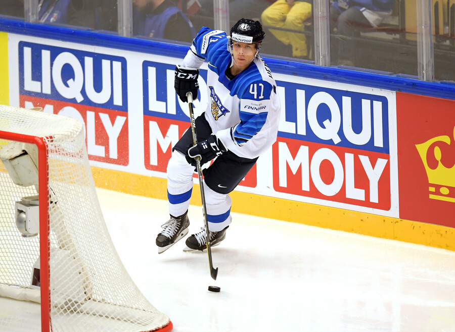 Lettland gegen Finnland - IIHF Eishockey-Weltmeisterschaft 2018 (1)